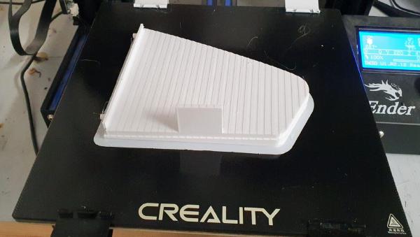 3D Modelling New Side for Our Old Extractor Hood