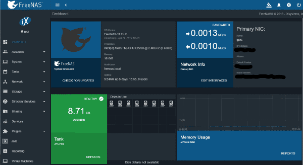 Back on FreeNAS Two Months Update