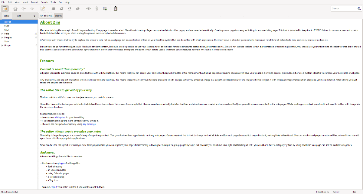 Featured image for Zim Desktop Wiki - Note Taking the Awesome Way Part One